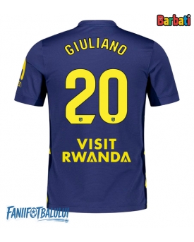 Atletico Madrid Giuliano Simeone #20 Tricou Fotbal Replică 2025-26 Barbati Deplasare